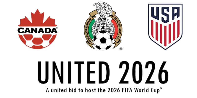 World Cup 2026 được tổ chức tại 3 nước Canada, Mexico và Mỹ